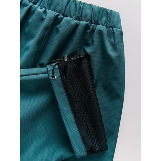 Reserved - Spodnie cargo z zakładkami - morski Reserved 170 (13-14 lat) Reserved