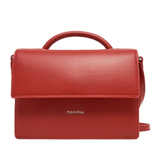 Torebka Calvin Klein Ck Linn Top Handle Crossbody K60K613162 Czerwony Calvin Klein one size eobuwie.pl
