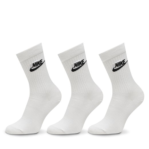 Skarpety wysokie unisex Nike DX5025 Biały Nike M eobuwie.pl