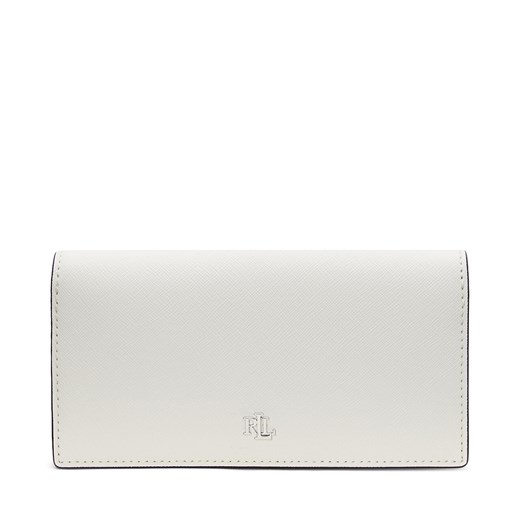 Duży Portfel Damski LAUREN RALPH LAUREN 432802917054 Biały one size eobuwie.pl