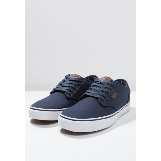 Vans ATWOOD DELUXE Tenisówki i Trampki navy/guatemala zalando szary skóra