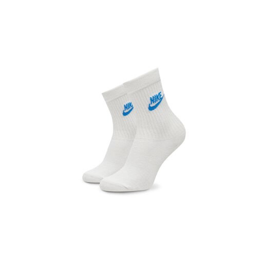 Nike Zestaw 3 par wysokich skarpet damskich DX5025 Biały Nike XL MODIVO