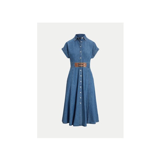 LAUREN RALPH LAUREN Sukienka jeansowa 250963908001 Niebieski Regular Fit 36 MODIVO