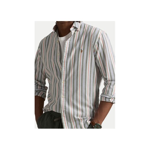 Polo Ralph Lauren Koszula 710961340002 Kolorowy Custom Fit Polo Ralph Lauren S MODIVO