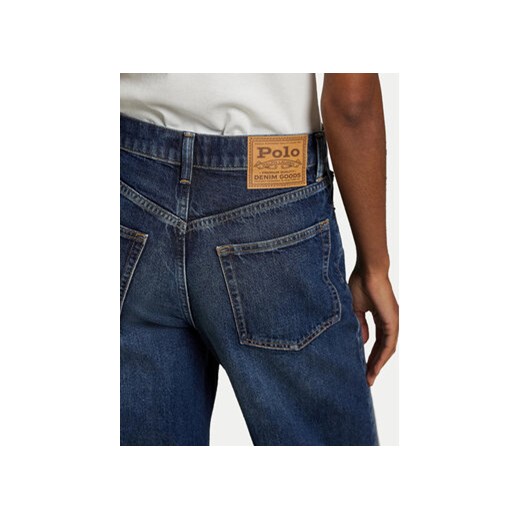 Polo Ralph Lauren Jeansy 211969378001 Granatowy Wide Leg Polo Ralph Lauren 26 MODIVO