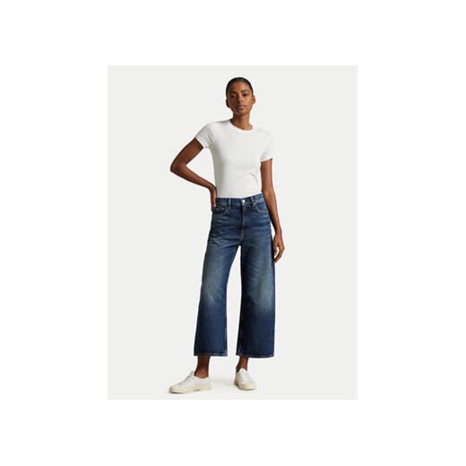 Polo Ralph Lauren Jeansy 211969378001 Granatowy Wide Leg Polo Ralph Lauren 25 MODIVO