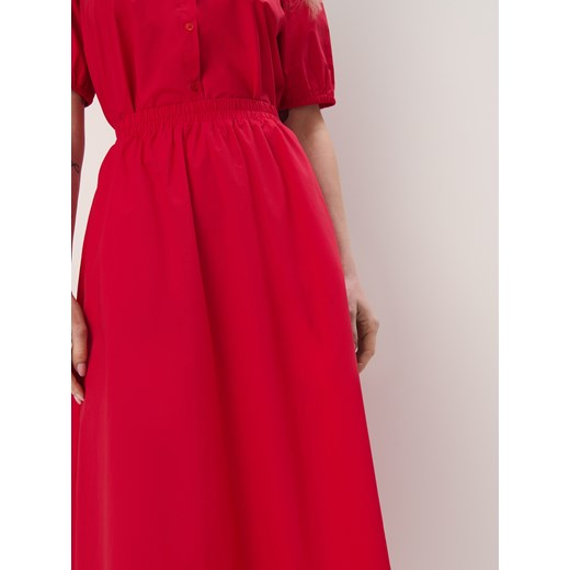 Mohito - Bawełniana spódnica midi - czerwony Mohito 36 Mohito