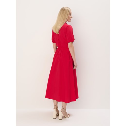 Mohito - Bawełniana spódnica midi - czerwony Mohito 36 Mohito