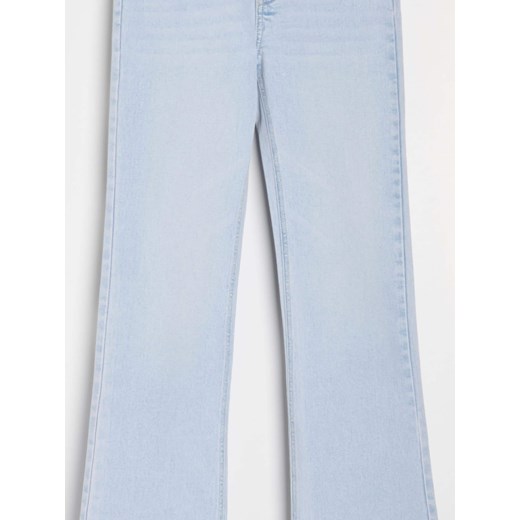 Sinsay - Jeansy flare - niebieski Sinsay 38 Sinsay