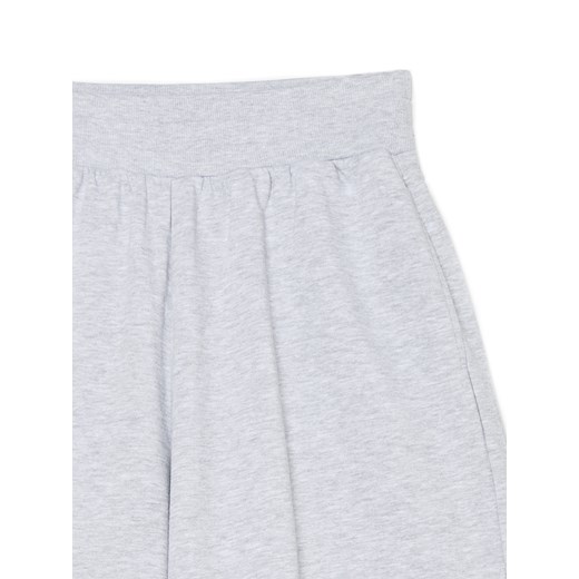 Cropp - Melanżowe spodenki bermudy - jasny szary Cropp XS Cropp