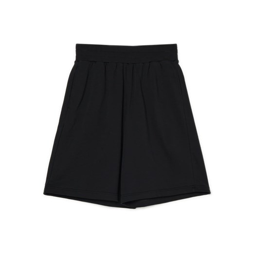 Cropp - Czarne spodenki bermudy - czarny Cropp S Cropp