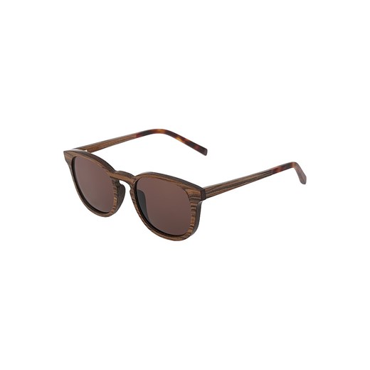 Kerbholz ALFONS Okulary przeciwsłoneczne zebrano/solid brown zalando bialy 