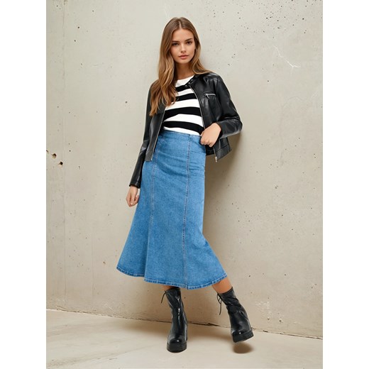 Sinsay - Sweter bez rękawów w paski - wielobarwny Sinsay XXS Sinsay