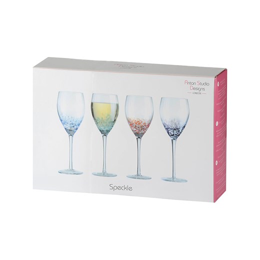 Anton Studio Designs Kieliszki (4 szt.) "Speckle" w różnych kolorach Anton Studio Designs onesize okazyjna cena Limango Polska