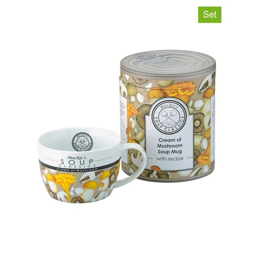 BIA INTERNATIONAL Kubki jumbo (2 szt.) w kolorze jasnobrązowo-żółtym - 650 ml ze sklepu Limango Polska w kategorii Kubki - zdjęcie 178783130