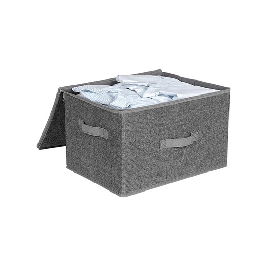 Songmics Pudełka (3 szt.) w kolorze szarym - 40 x 25 x 30 cm Songmics onesize Limango Polska okazyjna cena