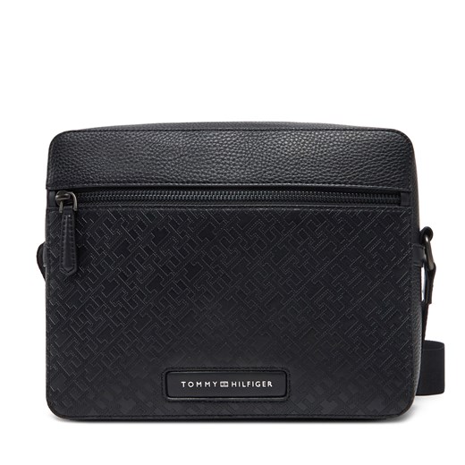 Saszetka Tommy Hilfiger Th Monogram Mini Messenger AM0AM13211 Czarny Tommy Hilfiger one size eobuwie.pl