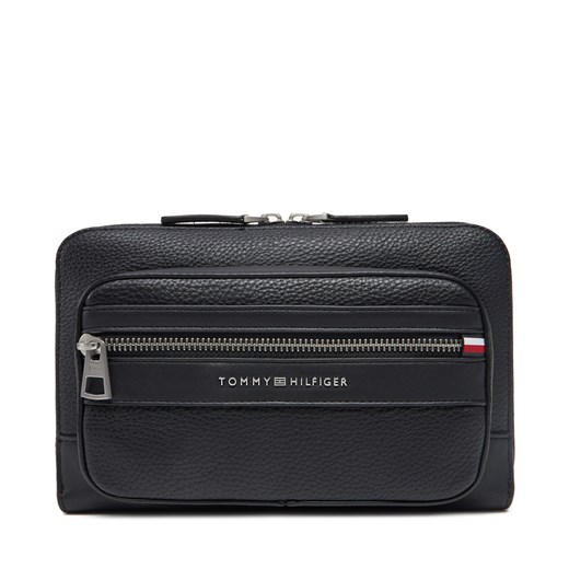 Saszetka nerka Tommy Hilfiger Th Central Bumbag AM0AM13352 Czarny Tommy Hilfiger one size eobuwie.pl