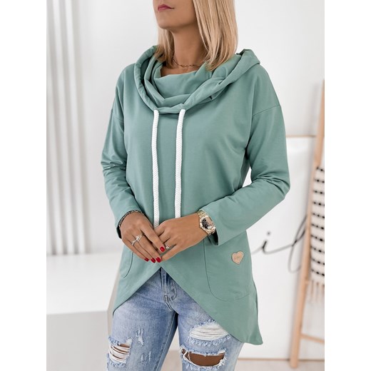 bluza special miętowa one size ze sklepu UBRA w kategorii Bluzy damskie - zdjęcie 178785001