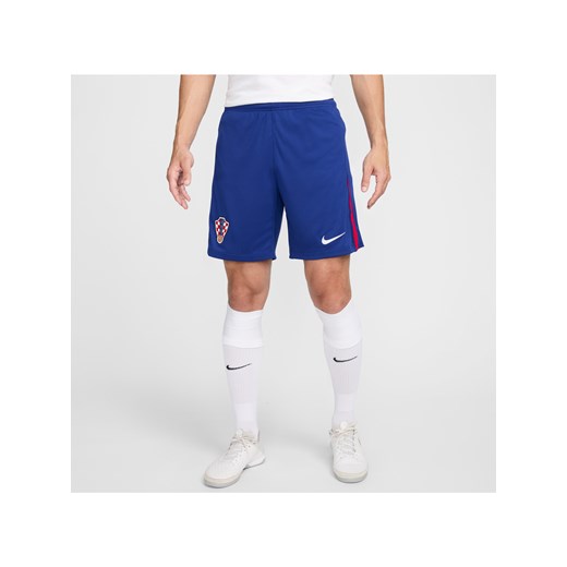 Męskie spodenki piłkarskie Nike Dri-FIT Chorwacja Stadium 2024/25 (wersja domowa/wyjazdowa) (replika) - Niebieski ze sklepu Nike poland w kategorii Spodenki męskie - zdjęcie 178785170