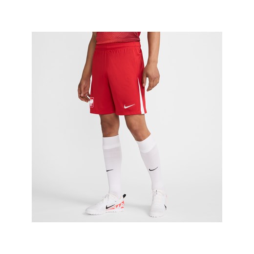 Męskie spodenki piłkarskie Nike Dri-FIT Polska Stadium 2024/25 (wersja domowa/wyjazdowa) (replika) - Czerwony ze sklepu Nike poland w kategorii Spodenki męskie - zdjęcie 178785253