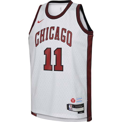 Koszulka dla dużych dzieci Nike Dri-FIT NBA Swingman Demar Derozan Chicago Bulls City Edition - Biel ze sklepu Nike poland w kategorii T-shirty męskie - zdjęcie 178785262