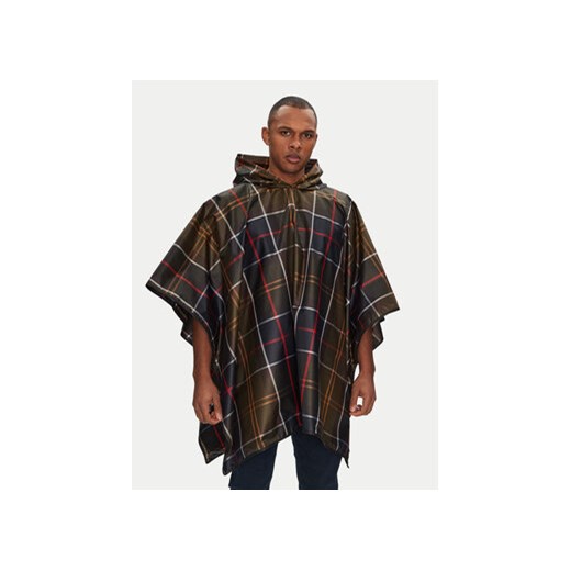 Barbour Ponczo Tartan UAC0214TN11 Zielony Relaxed Fit ze sklepu MODIVO w kategorii Kurtki damskie - zdjęcie 178785964