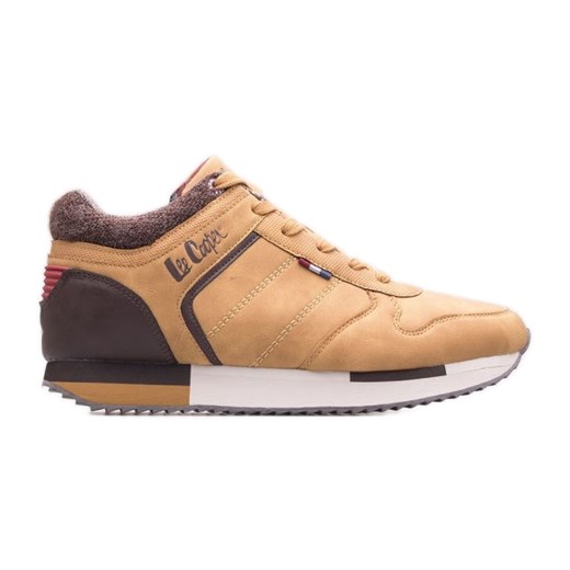 Buty Lee Cooper LCJ-21-29-0643M beżowy ze sklepu ButyModne.pl w kategorii Buty zimowe męskie - zdjęcie 178786673