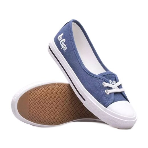 Trampki Lee Cooper  LCW-23-31-1789L niebieskie ze sklepu ButyModne.pl w kategorii Trampki damskie - zdjęcie 178786684