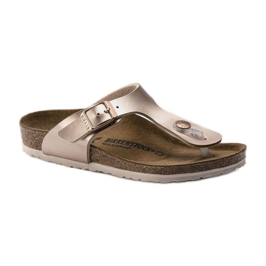 Klapki Birkenstock Gizeh Bs 1012525 różowe ze sklepu ButyModne.pl w kategorii Klapki dziecięce - zdjęcie 178786690