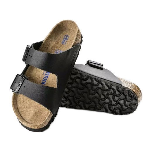 Klapki BIRKENSTOCK Arizona Bs 0551253 czarne ze sklepu ButyModne.pl w kategorii Klapki damskie - zdjęcie 178786704
