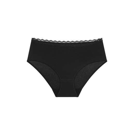 Triumph figi damskie tai Feel Of Cotton 10224973-0004, Kolor czarny, Rozmiar 38, Triumph ze sklepu Primodo w kategorii Majtki damskie - zdjęcie 178787320