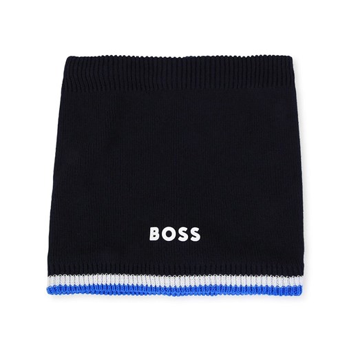 Hugo Boss Kids Szal-koło w kolorze granatowym ze sklepu Limango Polska w kategorii Szaliki dziecięce - zdjęcie 178787453