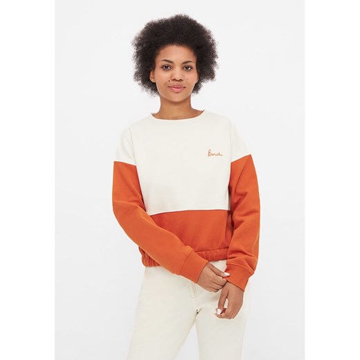 Bench Bluza w kolorze biało-pomarańczowym ze sklepu Limango Polska w kategorii Bluzy damskie - zdjęcie 178787493