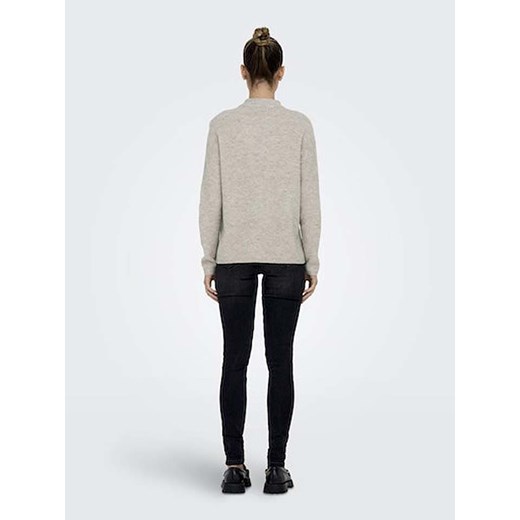 ONLY Sweter w kolorze beżowym XL wyprzedaż Limango Polska