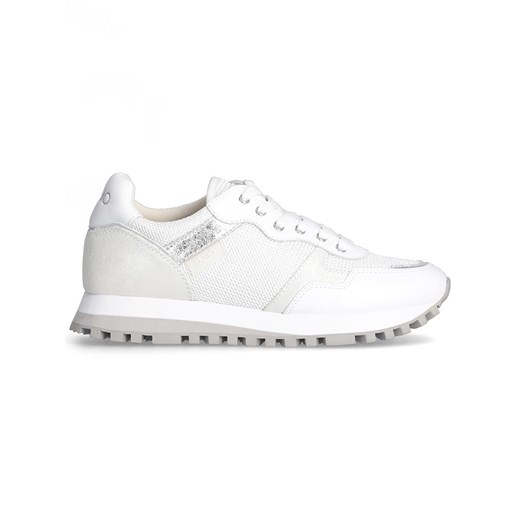 Liu Jo Skórzane sneakersy w kolorze białym ze sklepu Limango Polska w kategorii Buty sportowe damskie - zdjęcie 178787750