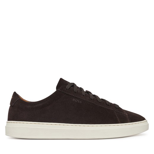 Sneakersy BOSS Kieran 50541868 Brązowy 42 eobuwie.pl