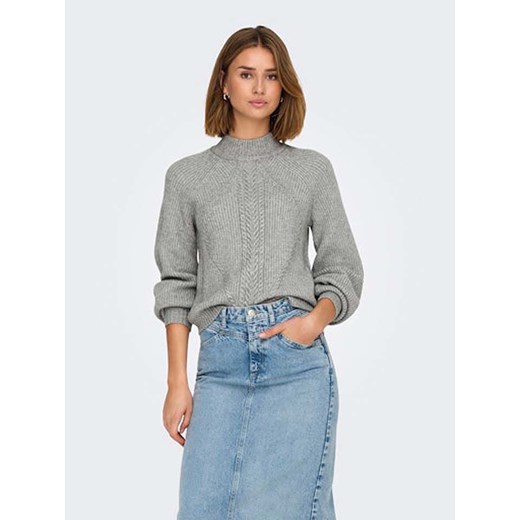 ONLY Sweter w kolorze szarym ze sklepu Limango Polska w kategorii Swetry damskie - zdjęcie 178788953