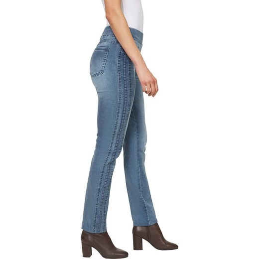 Heine Dżinsy - Slim fit - w kolorze niebieskim Heine 42 promocyjna cena Limango Polska