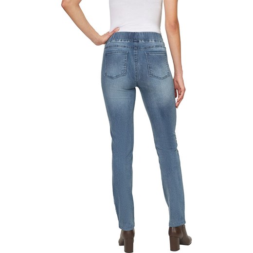 Heine Dżinsy - Slim fit - w kolorze niebieskim Heine 42 wyprzedaż Limango Polska