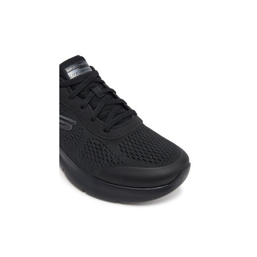 Buty sportowe damskie Skechers sneakersy wiązane na płaskiej podeszwie 