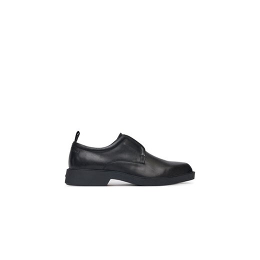 HUGO Półbuty Iker 50541800 Czarny ze sklepu MODIVO w kategorii Buty eleganckie męskie - zdjęcie 178790944