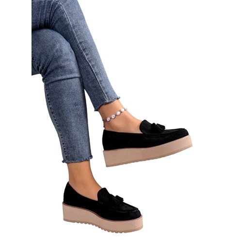 Mokasyny Royalfashion.pl casual bez zapięcia