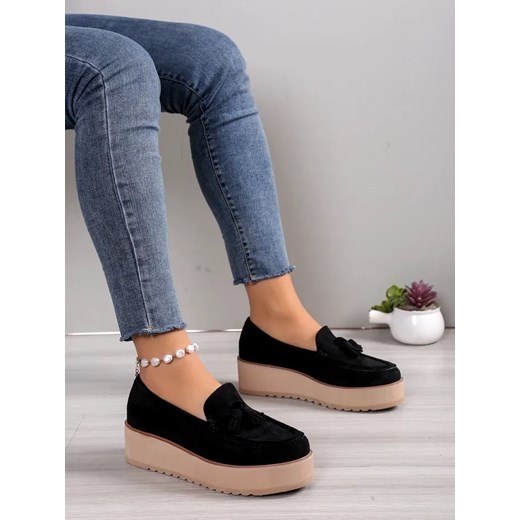 Mokasyny Royalfashion.pl casual bez zapięcia