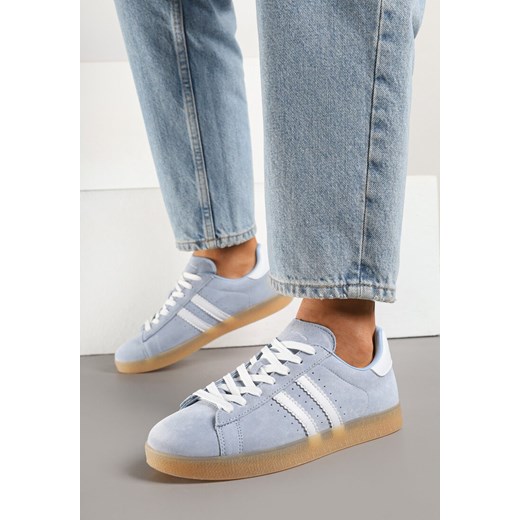 Buty sportowe damskie Renee sneakersy na płaskiej podeszwie z tkaniny