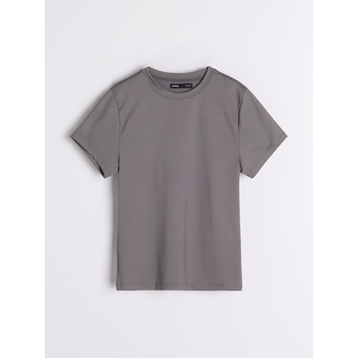 Bluzka damska Sinsay z poliamidu z krótkim rękawem 