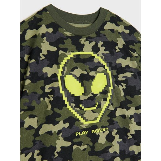 T-shirt chłopięce Sinsay 
