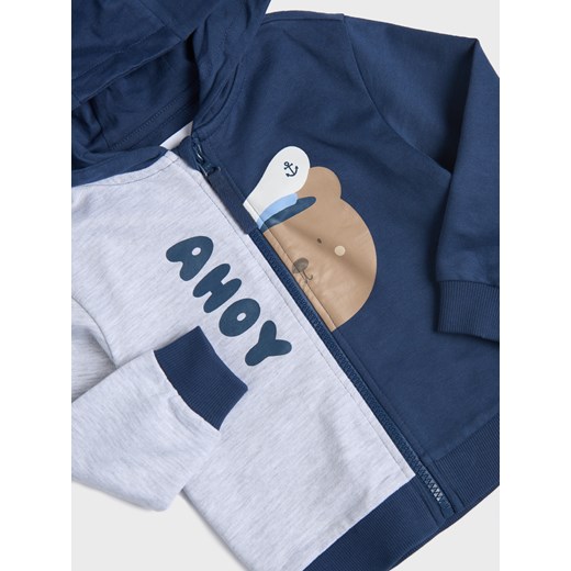 Sinsay - Bluza z kapturem - wielobarwny Sinsay 98 Sinsay