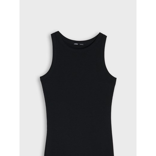 Sinsay - Sukienka midi - czarny Sinsay L Sinsay