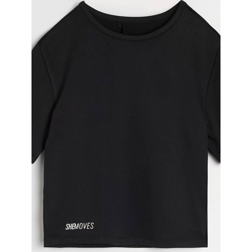 Sinsay - Koszulka - czarny Sinsay S Sinsay